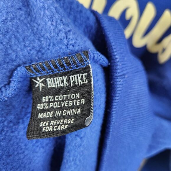 Black Pike Mens Notorious Demon Duck Long Sleeve Sweatshirt Large - Picture 7 of 8